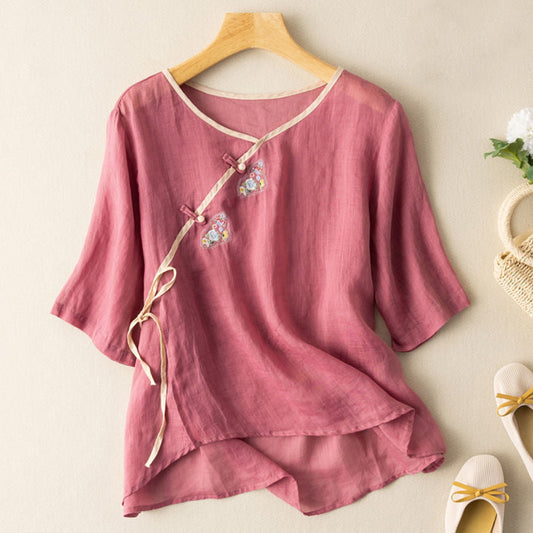 Nova Bella Satin Blouse