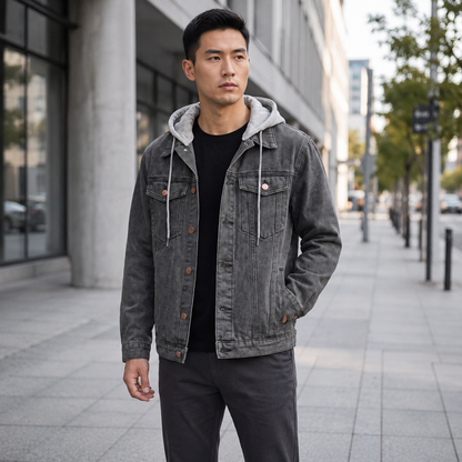 Outland Denim Hooded Jacket