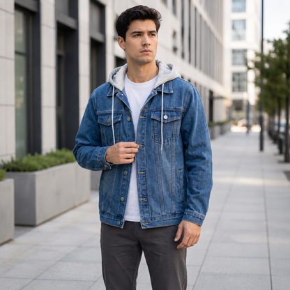 Outland Denim Hooded Jacket