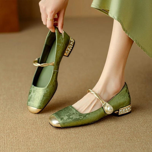 Rosa Savanna Satin Heels