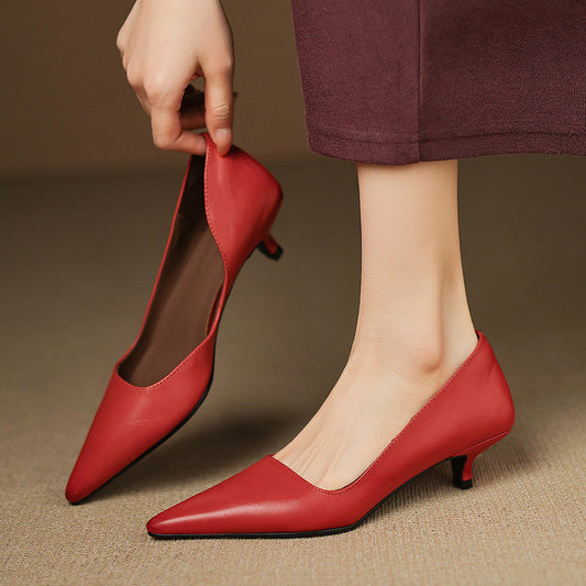 Nova Vienna Pointed-Toe Heels