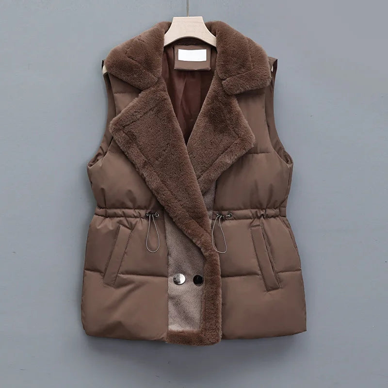 Rosa Mila Faux Leather Jacket