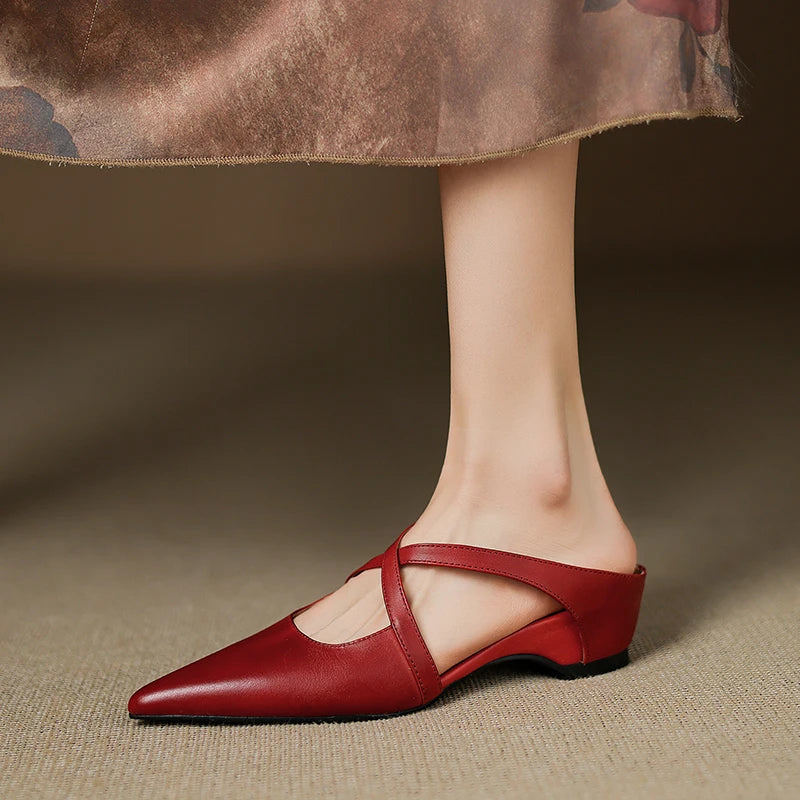 Belle Aluna Block Mules