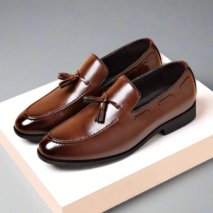 Vesari Tassel Loafers