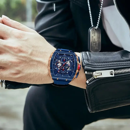 Canyon Monroe Leather Watch